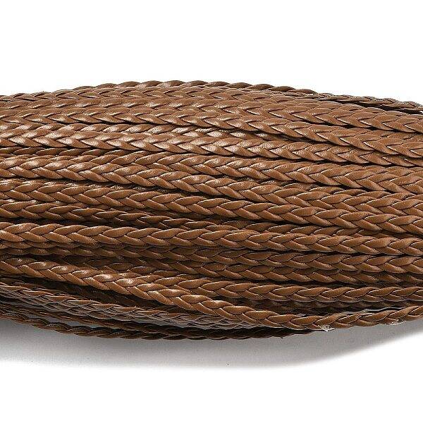 3-Ply PU Leather Braided Cord