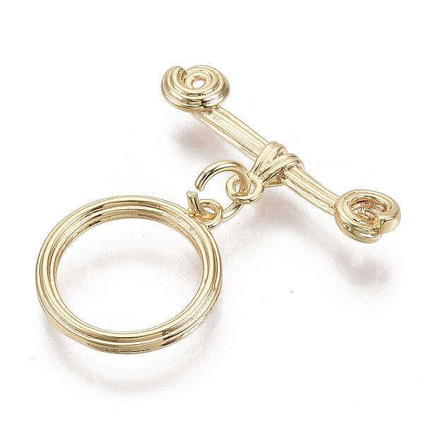 Brass Toggle Clasps