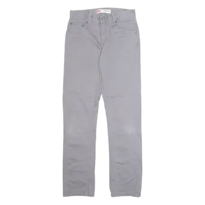LEVI'S 511 Girls Trousers Purple Slim Tapered W28 L28
