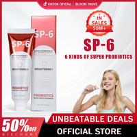 SP-6 Toothpaste | Probiotic Oral Care for Enamel Repair & Long-Lasting Fresh Breath | 4.9oz