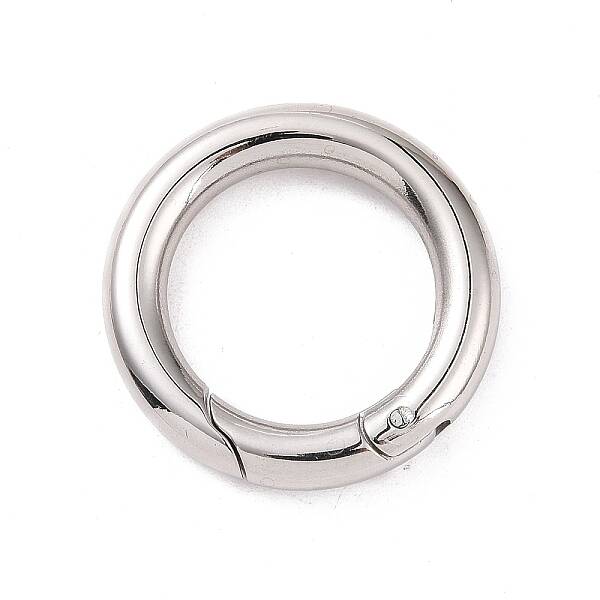Tarnish Resistant 304 Stainless Steel Spring Gate Rings