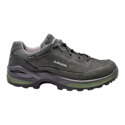LOWA Sneaker Trainers Grey Leather Womens UK 5.5