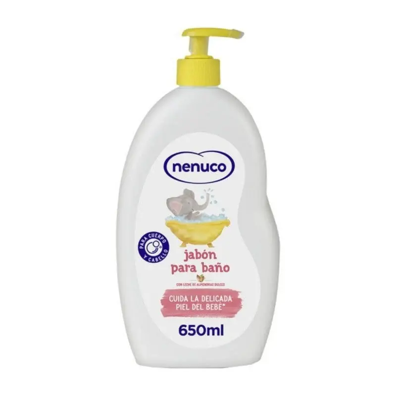 Liquid Soap Nenuco Moisturizing Bath 650ml