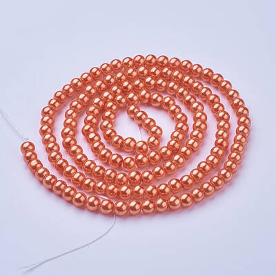 Glass Pearl Beads Strands