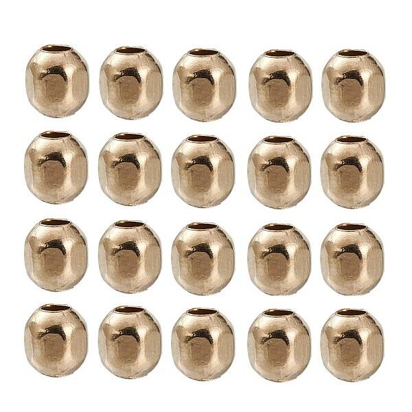 Yellow Gold Filled Beads