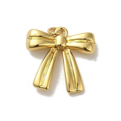 Rack Plating Brass Pendant with Jump Rings