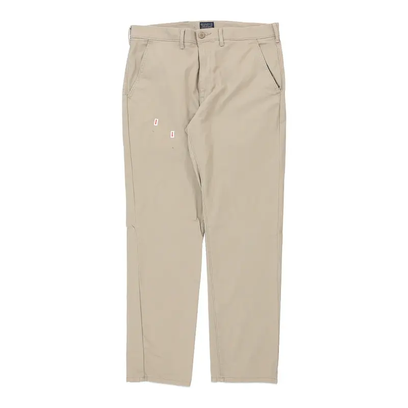 Levis Trousers - 35W 30L Beige Cotton | Size: 35