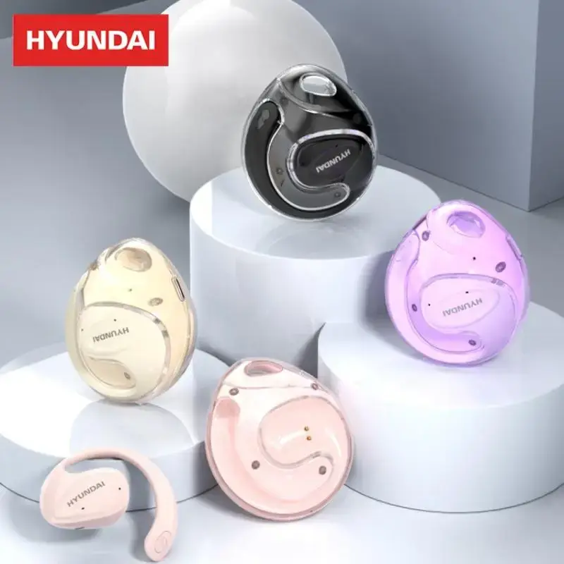 HYUNDAI HY-X15Ultra Wireless Headphones, HiFi Stereo Sound Earphones, Lightweight Headset for Gaming, Sports, Office, Run...