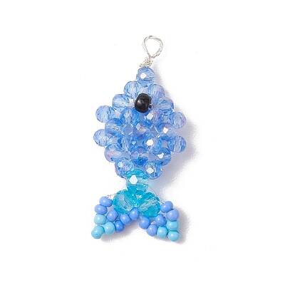 Faceted Glass Pendants