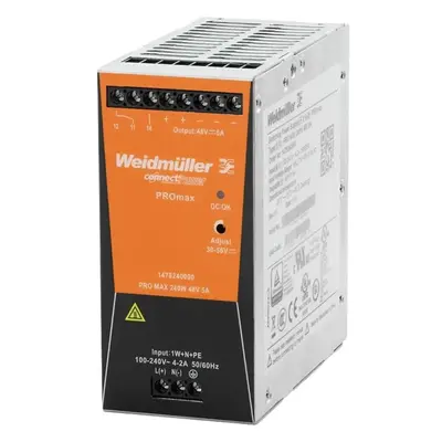 Axis 01726-001 | 240-Watts 100-240V AC 4A 45-65Hz DIN Power Supply for T8504-R Industrial PoE Switch