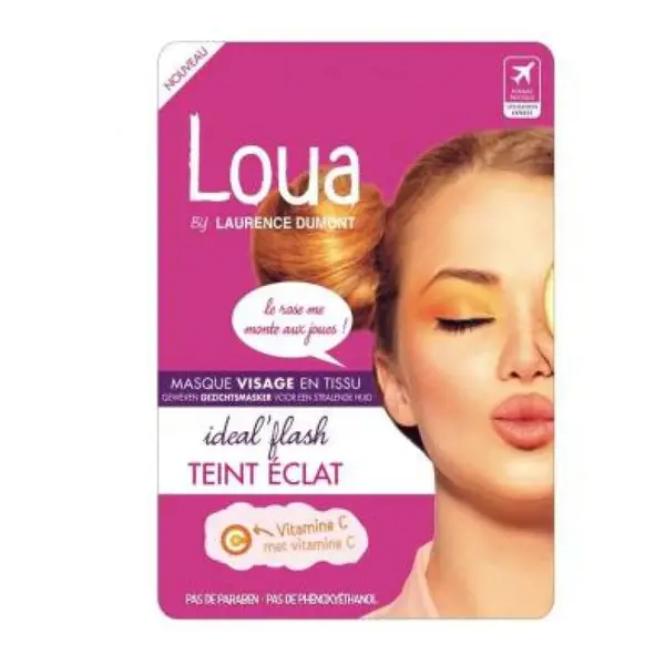 Loua Fabric face mask Brightening tint for dull skin 1 unit