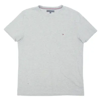 TOMMY HILFIGER Mens T-Shirt Grey XL
