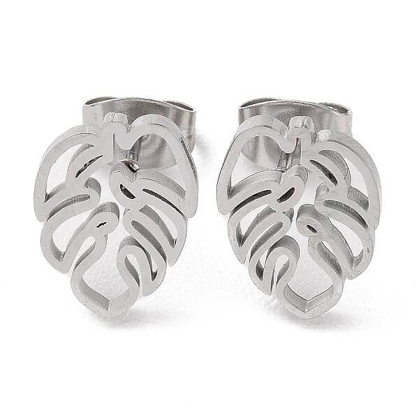 Non-Tarnish 304 Stainless Steel Stud Earrings