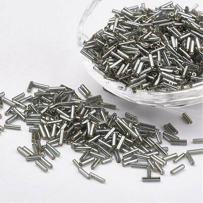 Glass Bugle Beads