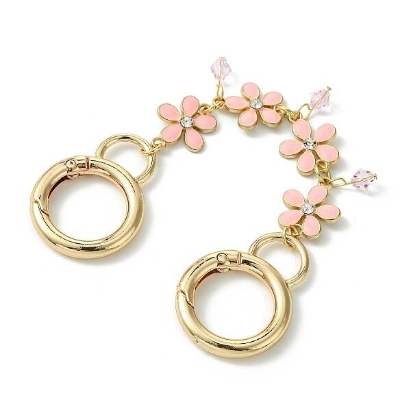 Zinc Alloy Spring Gate Rings Bag Extension Chains