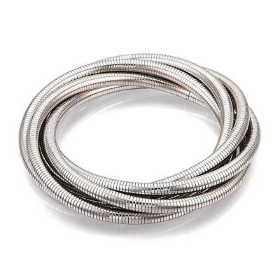 Iron Round Snake Chains Bangle