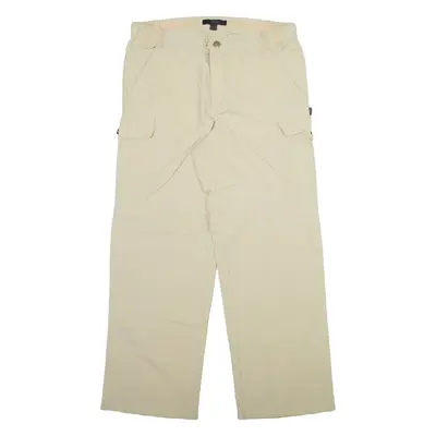 TCM Detachable Legs Mens Trousers Cream Relaxed Straight W32 L28