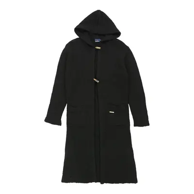 Conte Of Florence Coat - Large Black Wool Blend