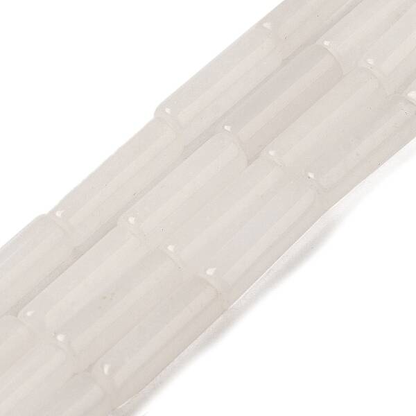 Natural White Jade Beads Strands