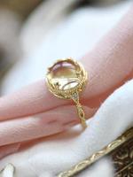Elegant Light Luxurious Ring, Inlaid Artificial Zircon, Fashion Accessories for Women, Trendy All-match & Exquisite Jewelry f...