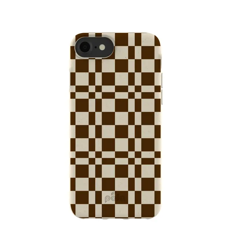 London Fog Chestnut Checkers iPhone 6/6s/7/8/SE Case