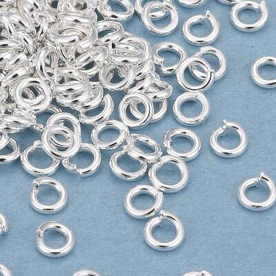 Rack Plating Brass Jump Rings