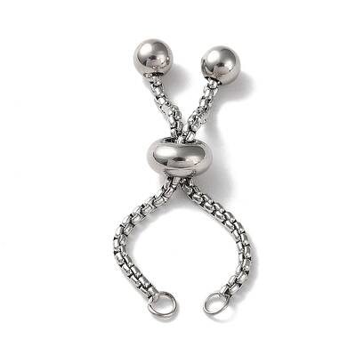 Non-Tarnish 304 Stainless Steel Adjustable Finger Ring Findings