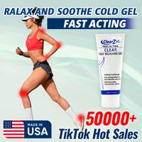 Clearzal Soothing Cooling Gel 100g, Relieving Body Gel, Cooling with Menthol and Frankincense, Helps Relieve Muscle Tension ,...
