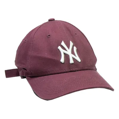 NEW ERA Mens Baseball Cap Maroon ONE SIZE