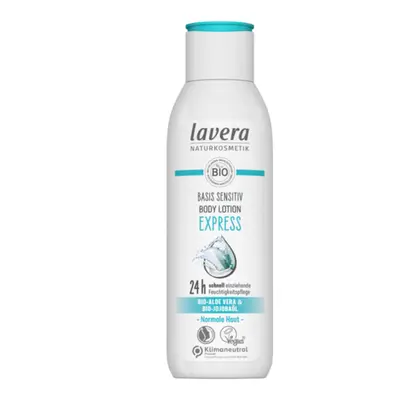 Lavera Basis Sensitiv - Express Moisturizing Lotion, 250 Ml