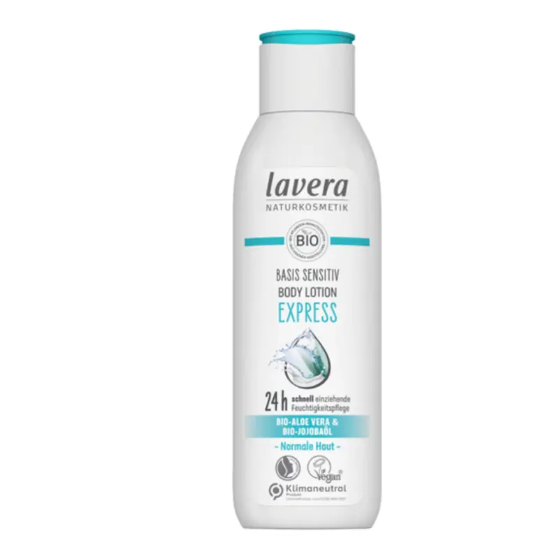 Lavera Basis Sensitiv - Express Moisturizing Lotion, 250 Ml