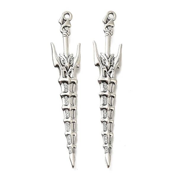 Tibetan Style Alloy Big Pendants