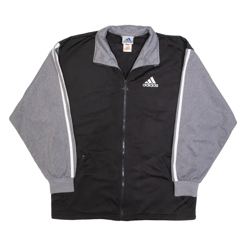 ADIDAS Mens Track Jacket Black S