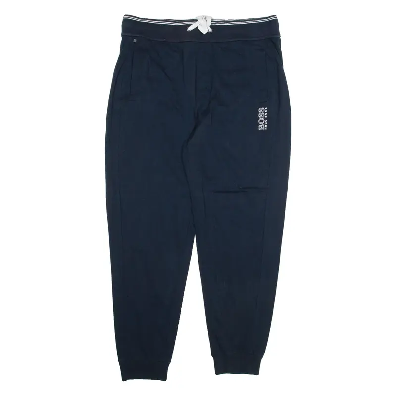 BOSS Mens Joggers Blue Tapered XL W34 L27