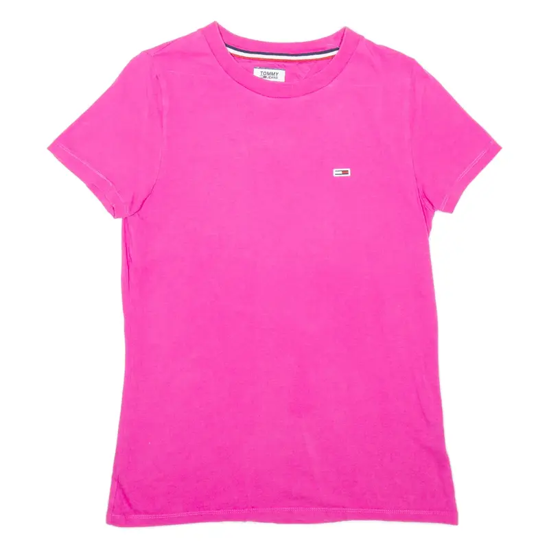 TOMMY HILFIGER Mens T-Shirt Pink S
