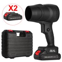 JOYYE Turbo Jet Blower, Cordless Leaf Blower Power Turbo Fan, Portable Dust Air Blower, Handheld Car Dust Cleaning Drying, Ou...