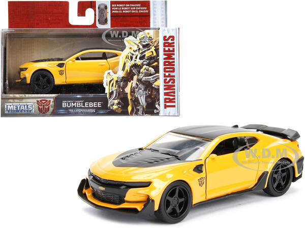 2016 Chevrolet Camaro Yellow Bumblebee with Robot on Chassis \