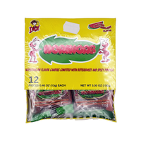 Indy Hormigas Watermelon Flavored Candy with Spicy Powder, Pack of 12 - Mexican Dulces Mexicanos Chamoy Sugar Snack - Sweet B...