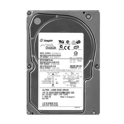 H1252 Dell 73GB Ultra-320 SCSI 10000 3.5-inch Hard Drive