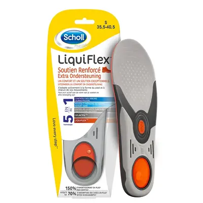 Reinforced support insoles Scholl LiquiFlex Women's Size 35.5-40.5