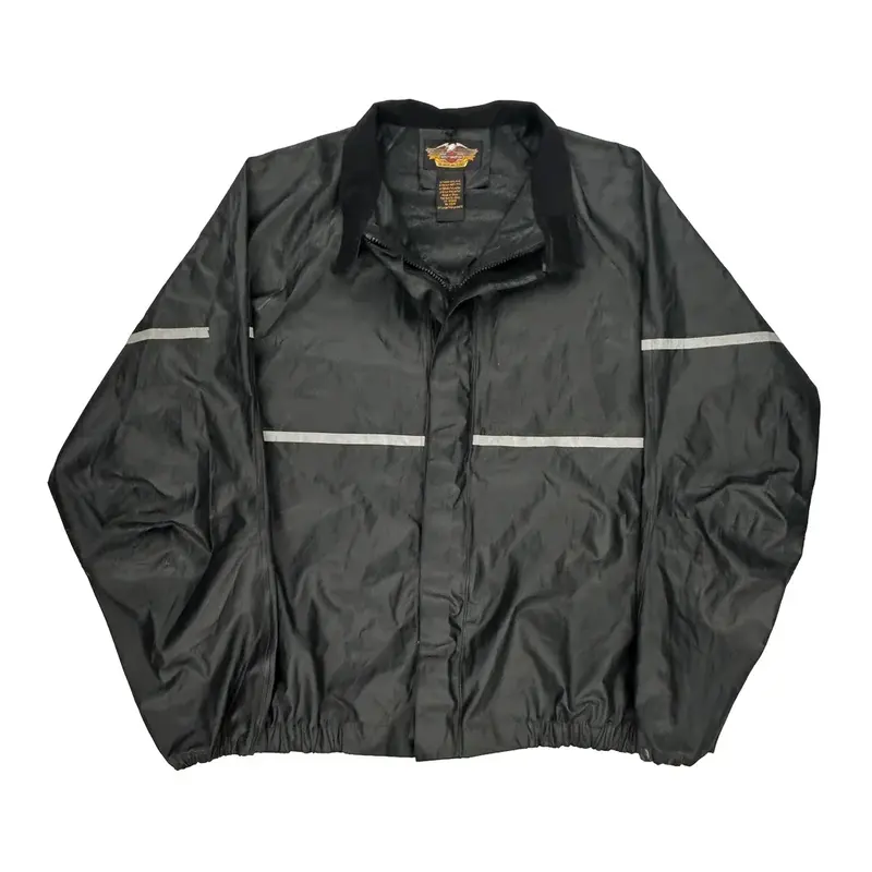Harley Davidson Jacket - 2XL Black Polyester