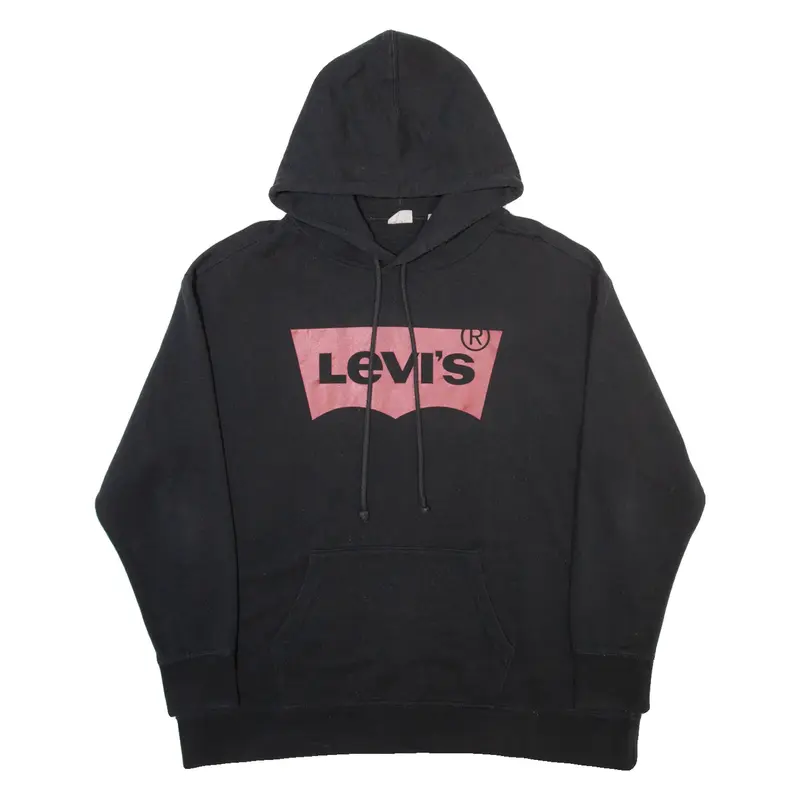 LEVI'S Mens Black Hoodie XL