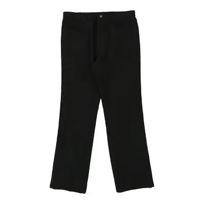 Wrangler Trousers - 36W 32L Black Polyester