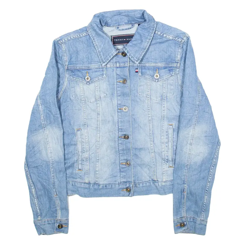 TOMMY BAHAMA Womens Denim Jacket Blue M
