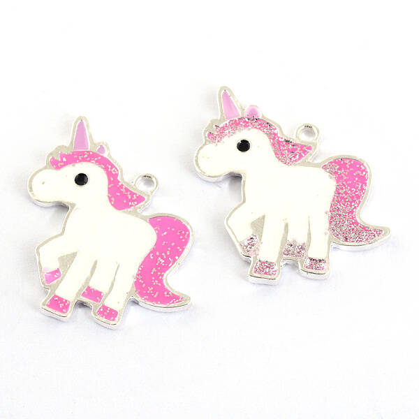 Zinc Alloy Enamel Pendants