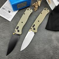 2 Style Bugout Folding Knife 440C Blade Outdoor Camping Hiking EDC Knives Seft Defense Pocket Kitchen Fruit Multipurpose Tool