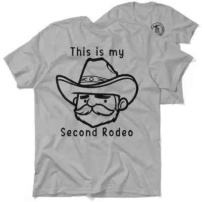 My Second Rodeo - Heather Gray T-Shirt