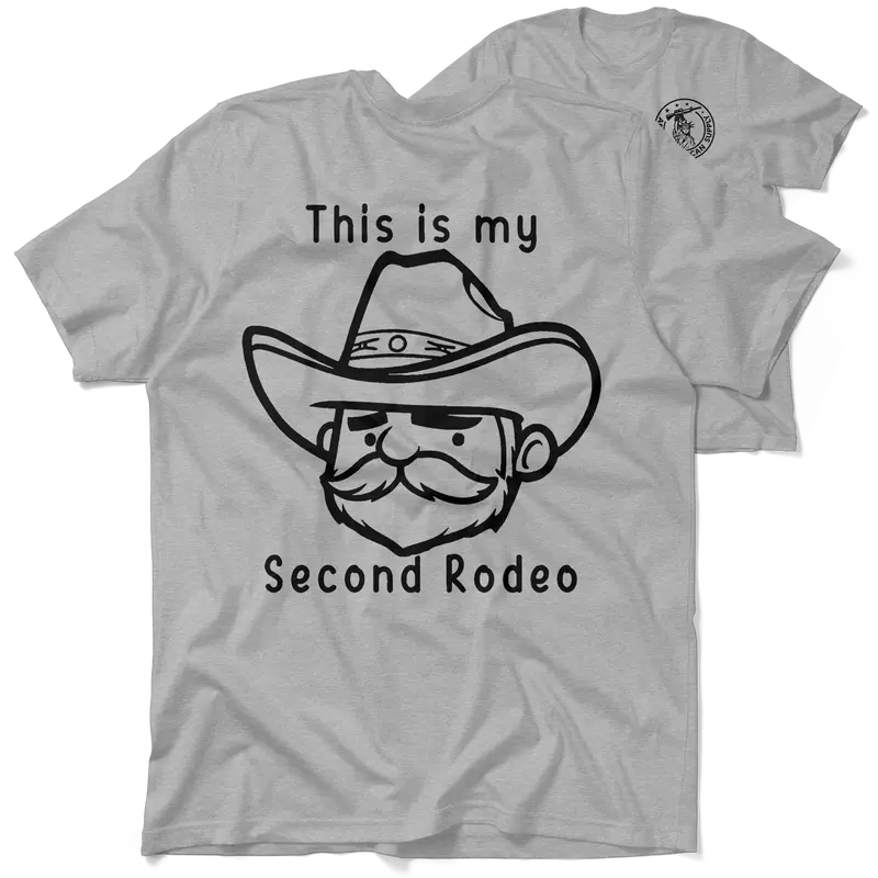 My Second Rodeo - Heather Gray T-Shirt