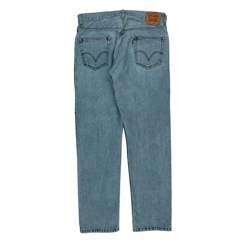 505 Levis Jeans - 36W 33L Light Wash Cotton