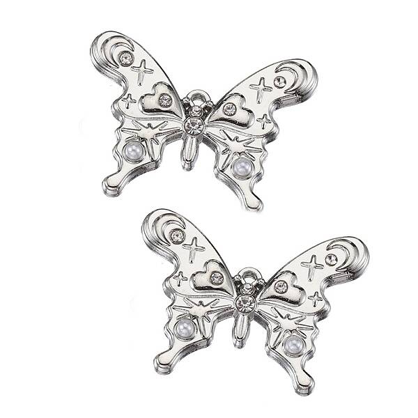 Alloy Rhinestone Pendants